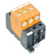 Dps Tripolar 230V 280V 12,5Ka Ip20 Preto E Laranja VPUI3R280V12,5KA Weidmuller Conexel