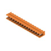 Conector Circuito Impulso 15P 300V 10A Laranja Estan Plug-In Sl 5.08Hc/1 SL 5.08HC/15/90 3.2SN OR BX Weidmuller Conexel