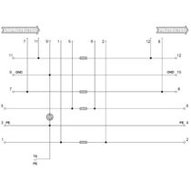 Dps Classe 3 20Ka Ip20 Preto Vspc 2Cl VSPCBASE2CLFG Weidmuller Conexel