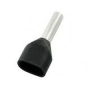 Terminal Ilhos Duplo Com Isolamento 1,5Mm2 Preto H1,516DZHSW Weidmuller Conexel