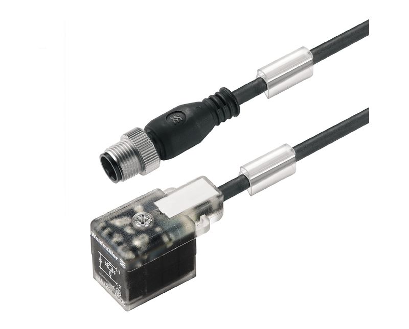 Cabo Com Conector Para Valvula Sail-Vsb-M12G-1.5U 9457680150 Weidmuller ...