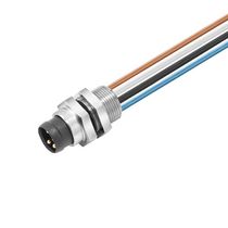 Cabo Reto Com Conector M8 1861290000 Weidmuller Conexel