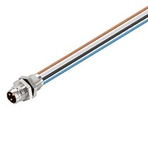 Cabo Reto Com Conector M8 500Mm 1078720000 Weidmuller Conexel