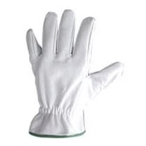 Luva Proteção Mecânica Vaqueta Áspera Grafatex 70mm CA 7390 - COMLUVAS