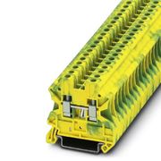 Conector Passagem Poliamida Verde/Amarelo 4Mm2 UT4PE  Phoenix Contact