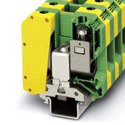 Conector Passagem Terra Poliamida Verde/Amarelo 16 50Mm2 Parafuso USLKG50  Phoenix Contact