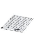 Identificador Porta Identif Pvc Branco C/84Pc | Produto levemente inclinado para a esquerda