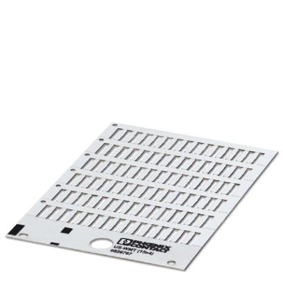 Identificador Porta Identif Pvc Branco C/84Pc | Dimensional
