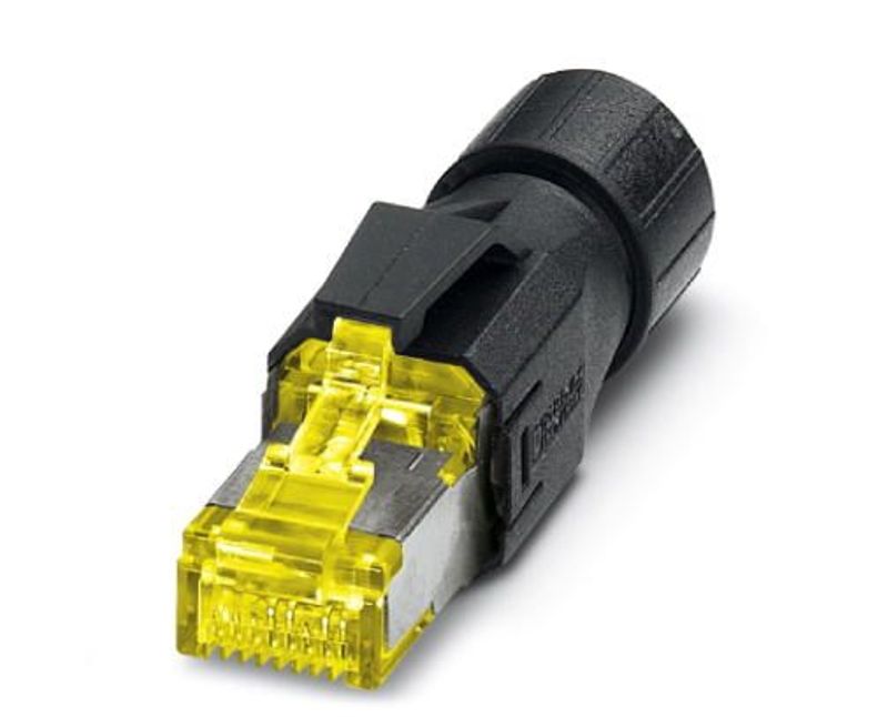 Conector Rj45 Macho Blind 8P Cat 6A Pt/Am VS08RJ4510GQ - Phoenix