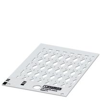 Identificador Porta Identificador Pvc Branco Com 35Pc USWMTB(24X5) Phoenix Contact