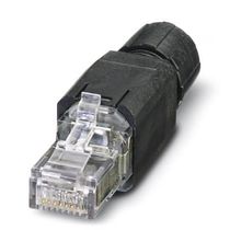 Conector Rj45 Macho 8 Polos Cat 5 Preto VS08RJ455QIP20BK Phoenix Contact