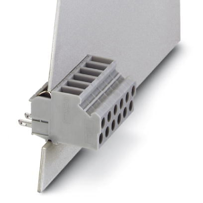 Conector Passagem Seccionador Porta Fusível Poliamida Bege 24 V 0