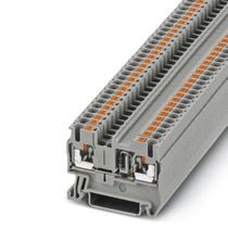 Conector Passagem Poliamida Cinza 800V 0,5A 0,14 4Mm2 PT2,5DIORL  Phoenix Contact