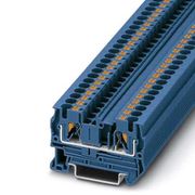 Conector Passagem Poliamida Azul 32A 4Mm2 PT4BU  Phoenix Contact