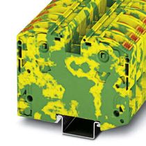 Conector Passagem Poliamida Verde/Amarelo 8Kv 2 6A 2,5Mm2 PTPOWER35PE  Phoenix Contact