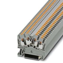 Conector Passagem Poliamida Cinza PTS2,5QUATTRO  Phoenix Contact