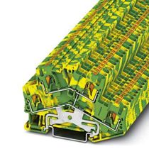 Conector Passagem Poliamida Verde/Amarelo 6Kv 2,5Mm2 PTTBS2,5PE  Phoenix Contact