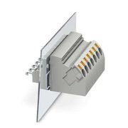 Conector Passagem Poliamida Cinza PW4POTSL  Phoenix Contact