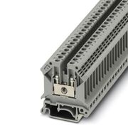 Conector Passagem Poliamida Cinza UK5  Phoenix Contact