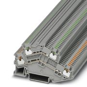 Conector Passagem Pa Verde/Laranja/Cinza 500V 16A 1,5Mm2 PTTBS1,5SUOGOGN Phoenix Contact