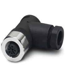 Conector Sensor Fêmea Ang 5 Polos M12 SACCM12FR5CONPG9VA Phoenix Contact