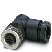 Conector Sensor Fêmea Ang 5 Polos M12 SACCM12FR5CONPG11MPWR Phoenix Contact