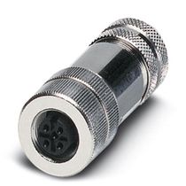 Conector Sensor Fêmea Reto Tetrapolar M12 SACCM12FS4CONPG7SH Phoenix Contact