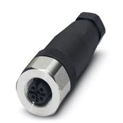 Conector Sensor Fêmea Reto Tetrapolar M12 SACCM12FS4CONPG7VA Phoenix Contact