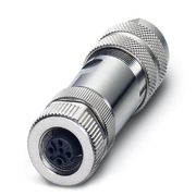 Conector Sensor Fêmea Reto 5 Polos M12 SACCM12FSB5CONPG9SHXLPB Phoenix Contact