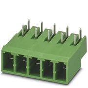 Conector Circuito Impulso 5 Polos 630V 20A Verde PC45GU7,62 Phoenix Contact