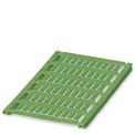 Identificador Porta Identificador Policarbonato Verde UCTWMT(12X4)GN Phoenix Contact - Dimensional | Visão geral do produto