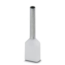 Terminal Ilhos Dup Com Isolamento 0,5Mm2 Branco AITWIN2X0,510WH Phoenix Contact