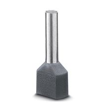 Terminal Ilhos Dup Com Isolamento 0,75Mm2 Cinza AITWIN2X0,7510GY Phoenix Contact