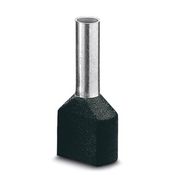 Terminal Ilhos Dup Com Isolamento 1,5Mm2 Preto AITWIN2X1,510BK Phoenix Contact