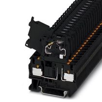 Conector Porta Fusivel Pa Preto G(5,0 X 20Mm) 6,3A 0,20-6,00Mm PT4HESILA250(5X20) Phoenix Contact