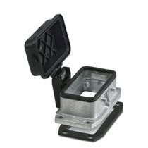 Base Tomada Multipolar Baixa Com Tampa 10B HCSTAB10BFDCELCAL Phoenix Contact