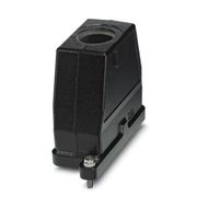 Carcaça Tomada Multipolar Alumínio Plugue B16 HCHPRB16HHWH1TTM40EMBK Phoenix Contact