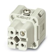 Porta Contato Femea 3P+T 24A HCA03IUTF Phoenix Contact