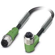 Conector Sensor Macho e Fêmea Rt/Ang Tripolar M12 3M SAC3PM12MS3,0PURM12FRB Phoenix Contact