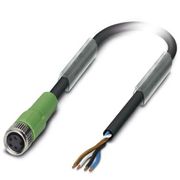 Conector Sensor Fêmea Reto Tetrapolar M8 5M SAC4P5,0PVCM8FS Phoenix Contact