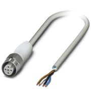 Conector Sensor Fêmea Reto Pp Tetrapolar M12 10M SAC4P10,0600M12FSHD Phoenix Contact
