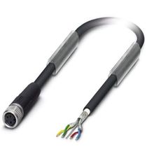 Conector Sensor Fêmea Reto Tetrapolar M8 10M SAC4P10,0950M8FS Phoenix Contact