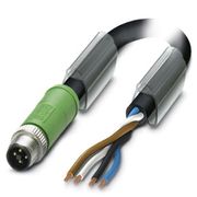 Cabo Pot Com Conector M12 1M Tetrapolar SAC4PMST1,0PURSCO Phoenix Contact