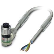 Conector Sensor Fêmea Ang Pu 5 Polos M12 1,5M SAC5P1,5802M12FR3L Phoenix Contact