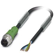 Conector Sensor Atuador Pu 5 Polos 10M SAC5PM12MS10,0PUR Phoenix Contact