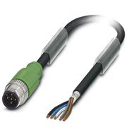 Conector Sensor Macho Reto Pu 5 Polos M12 10M SAC5PM12MS10,0PURSH Phoenix Contact