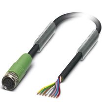 Conector Sensor Fêmea Reto Pu 8 Polos M8 1,5M SAC8P1,5PURM8FS Phoenix Contact