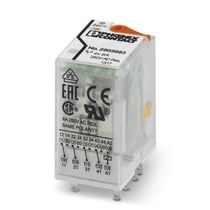 Relé Industrial Plug-In Led 24V 6A RELIR4L24AC4X21AU Phoenix Contact