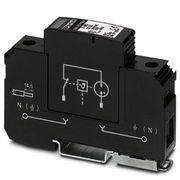 Dps Clii Monopolar 240/415V 260Vca 20Ka Ip20 Preto F-Ms 12 FMS12 Phoenix Contact