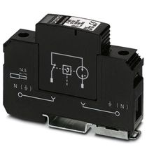 Dps Clii Monopolar 240/415V 260Vca 20Ka Ip20 Preto F-Ms 12 FMS12 Phoenix Contact